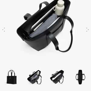 Elegant Black Tote Bag